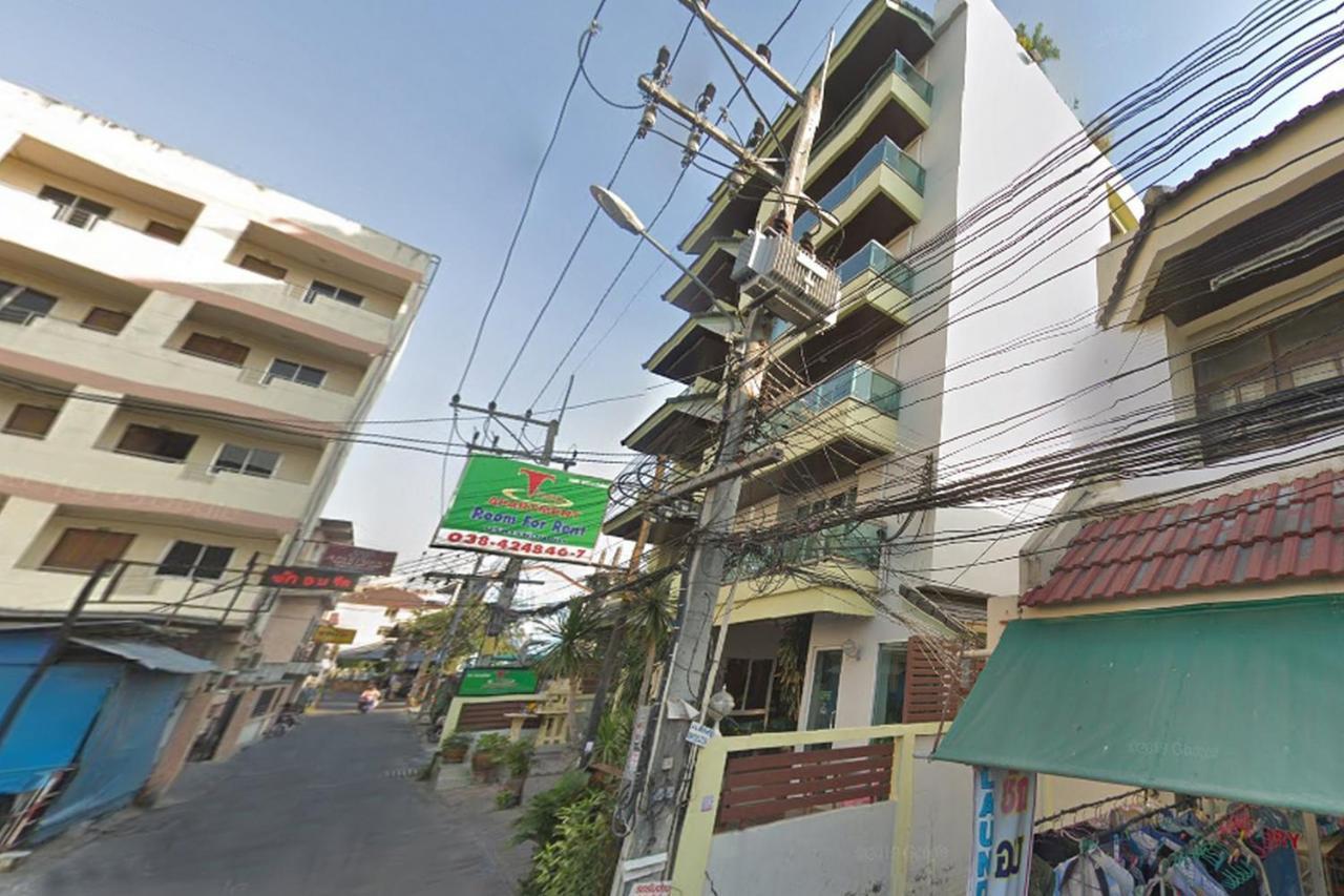 Oyo 1097 Thep Apartment Pattaya Exteriör bild